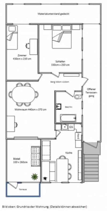 Schoene Ferienwohnung Mit Seeblick Тун Екстериор снимка